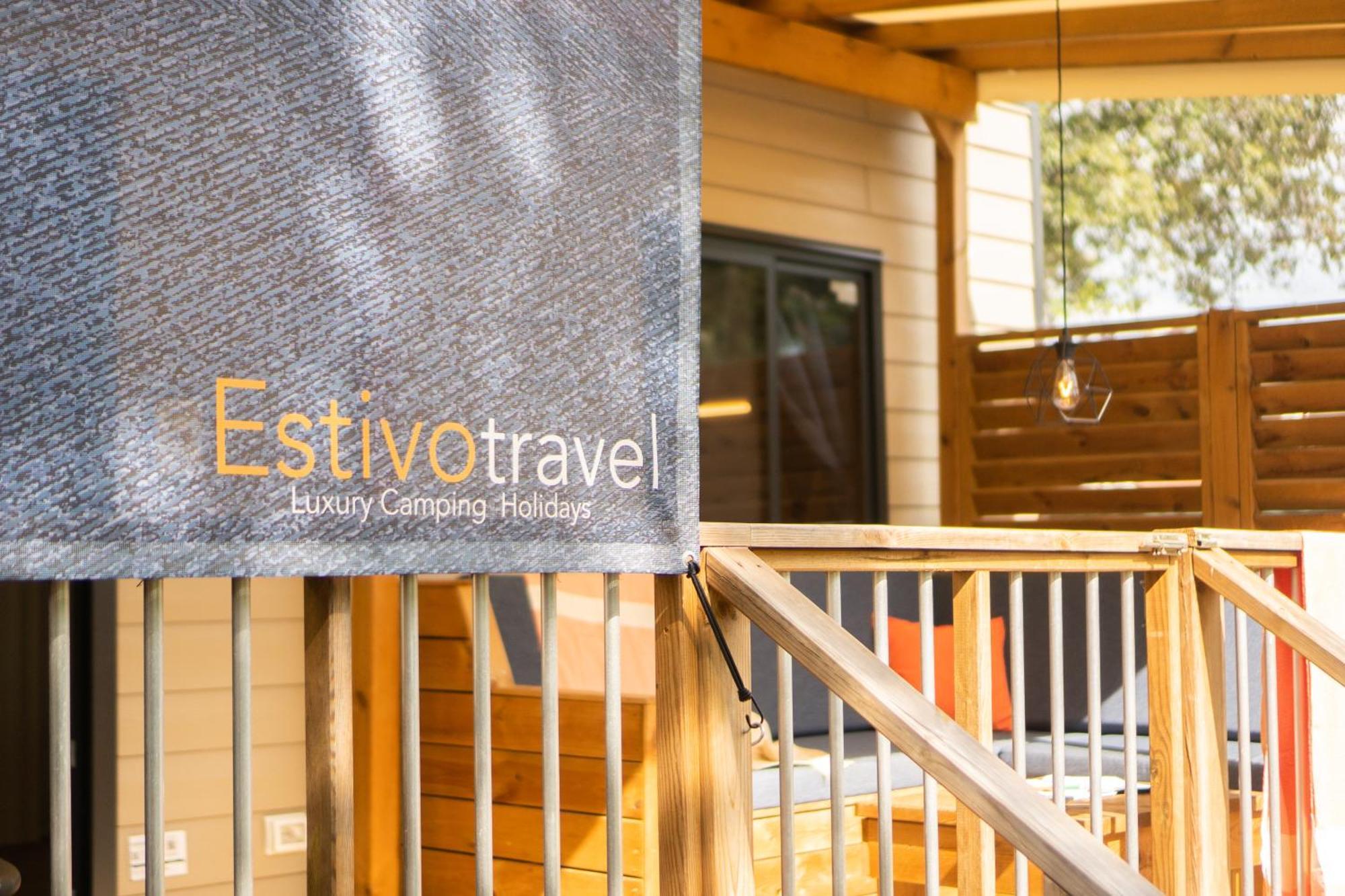 Estivo Premium Deluxe Mobile Homes On Camping Del Sole Village Iseo Extérieur photo